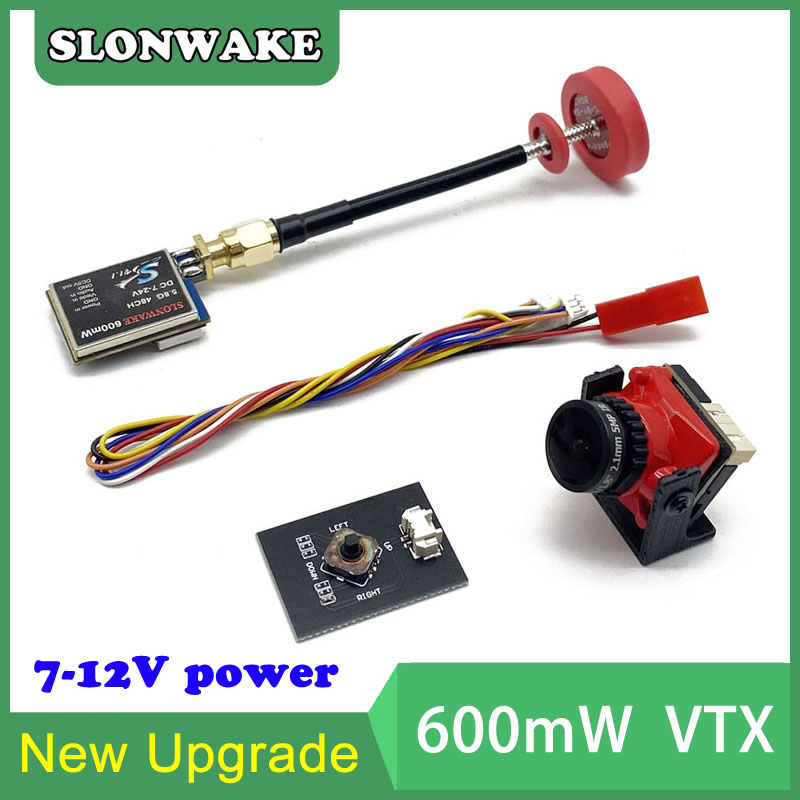 Fpv Drone Camera - 5.8G 48CH 600 mW ayarlanabilir VTX-CAM