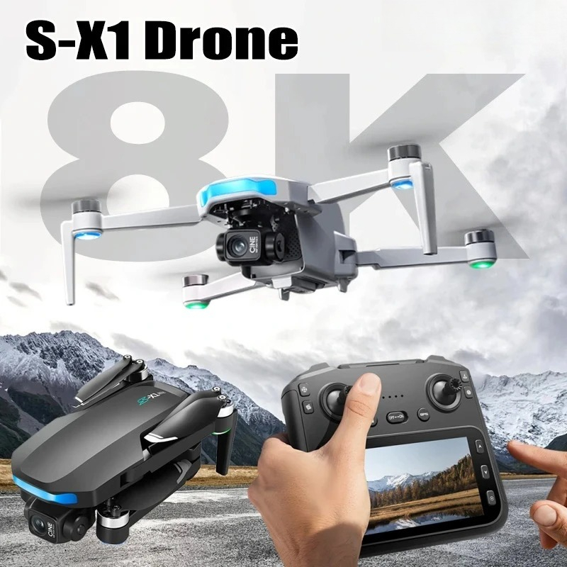 Drone X1 Rc - Orijinal S-X1 Drone 8K HD Profesyonel