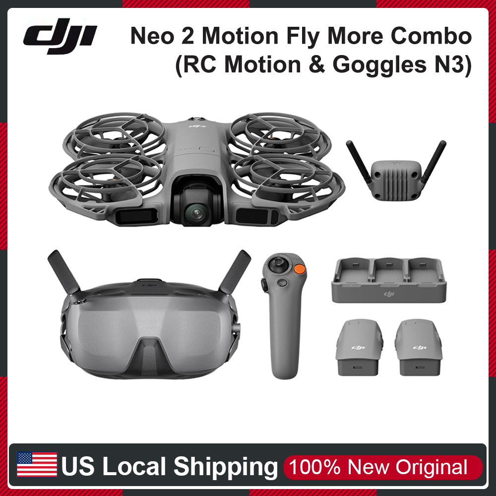 Drone Rc N3 3 Batteries - DJI Neo 2 Motion Fly More