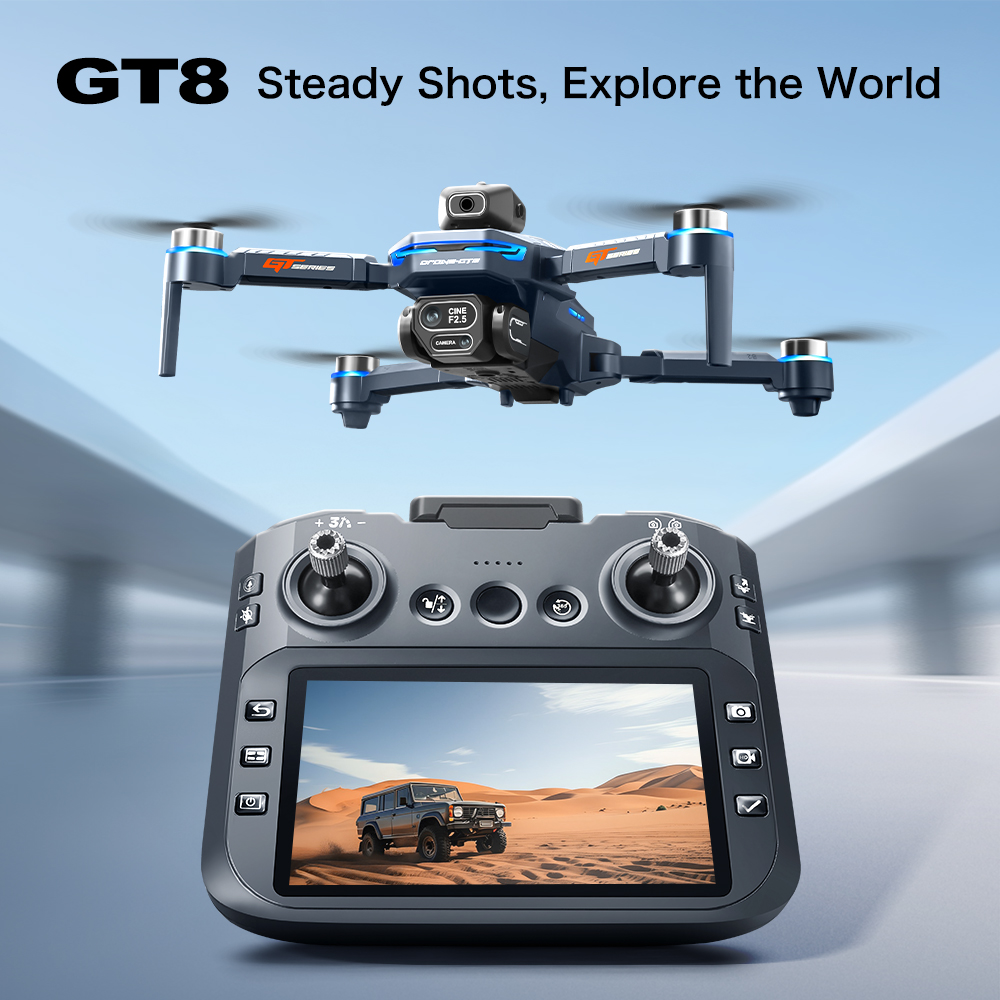 Drone Gt8 Rc - 2026 Yeni GT8 Drone 8K Profesyonel