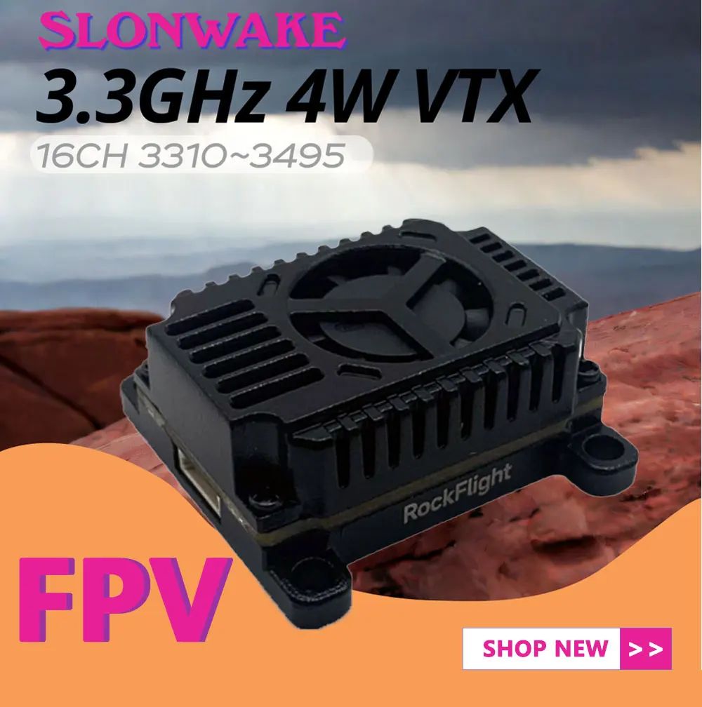 SLONWAKE FPV 3.3G 16CH 4000mW  - - Remote Control (Rc) Drone incelemesi ve fiyatı