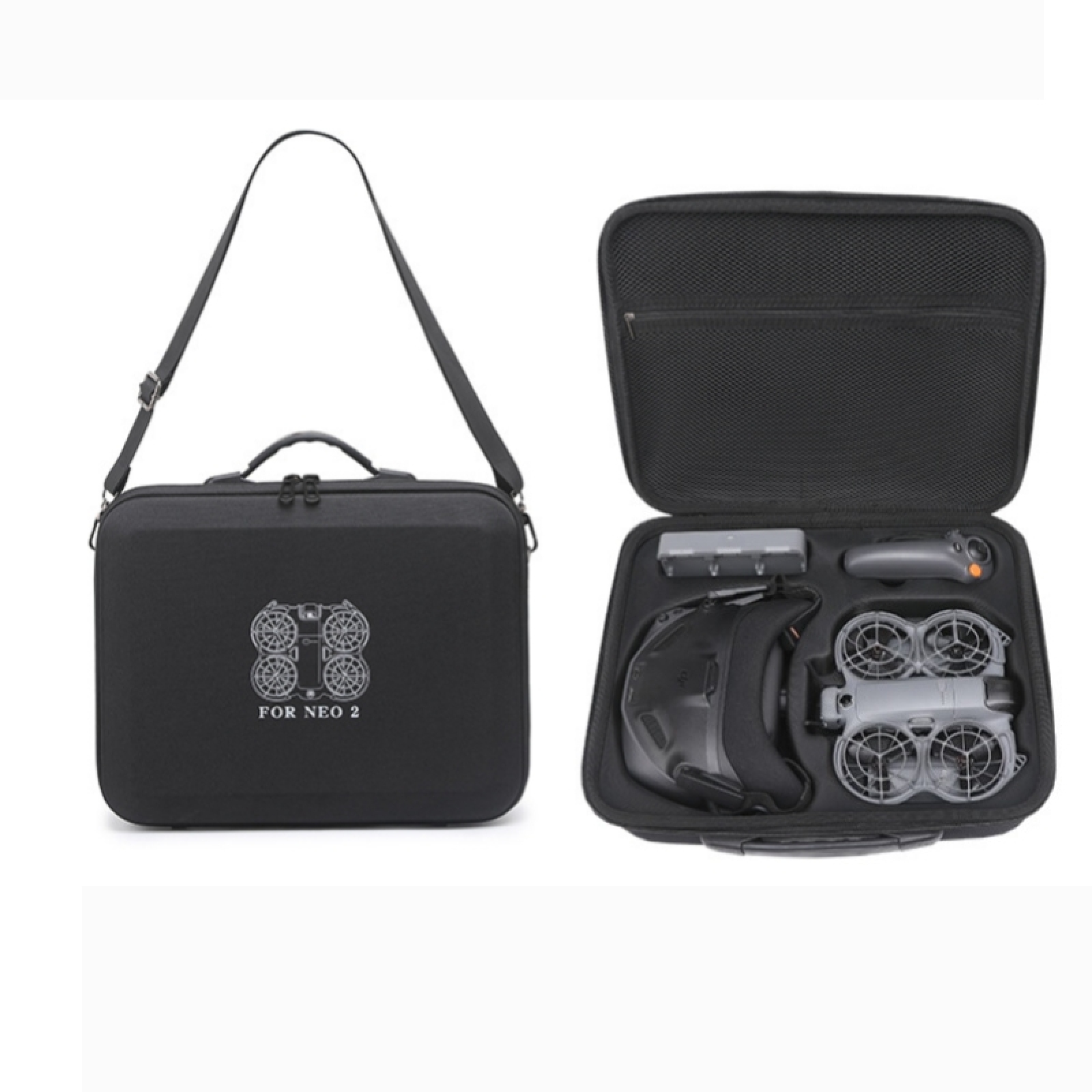 DJI Neo 2 için Sert Kılıf, Taş - Drone Rc N3 3 Batteries incelemesi ve fiyatı
