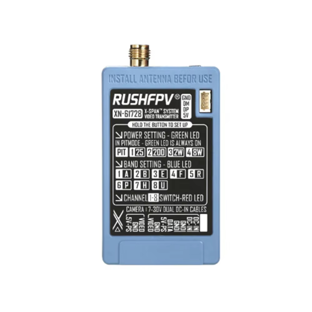 RUSHFPV 6.1‑7.2G 8W X61728 VTX - - Remote Control (Rc) Drone incelemesi ve fiyatı