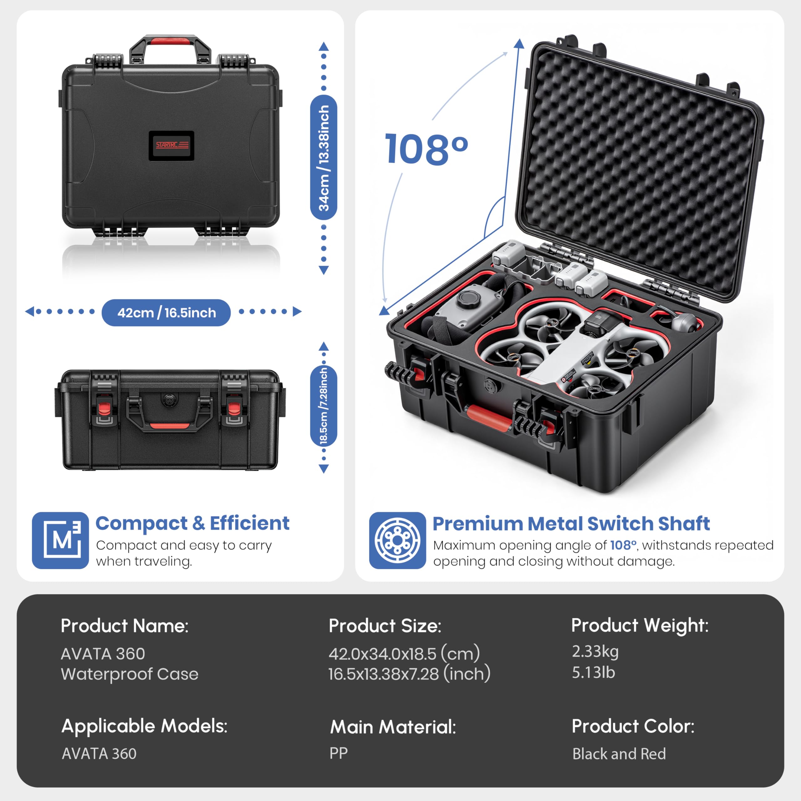 STARTRC Avata 360 Kılıfı, DJI  - Drone Rc N3 3 Batteries incelemesi ve fiyatı
