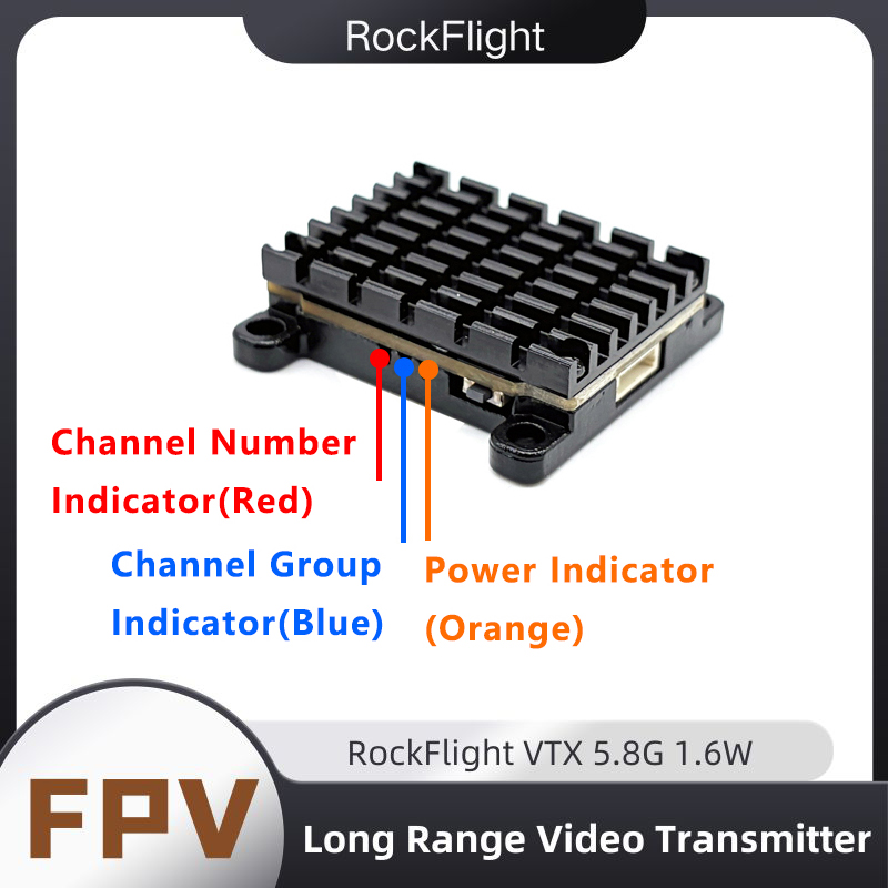 RockFlight TX663 VTX 5.8G 48CH - Drone Rc Remote Control incelemesi ve fiyatı