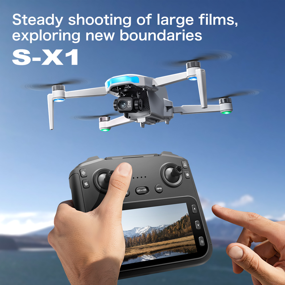 Orijinal S-X1 GPS Katlanabilir - Drone X1 Rc incelemesi ve fiyatı