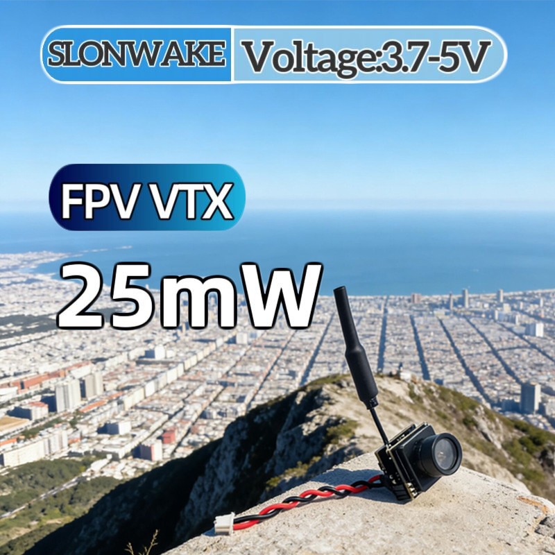 SLONWAKE FPV 25mW güç simülasy - Fpv Drone Camera incelemesi ve fiyatı