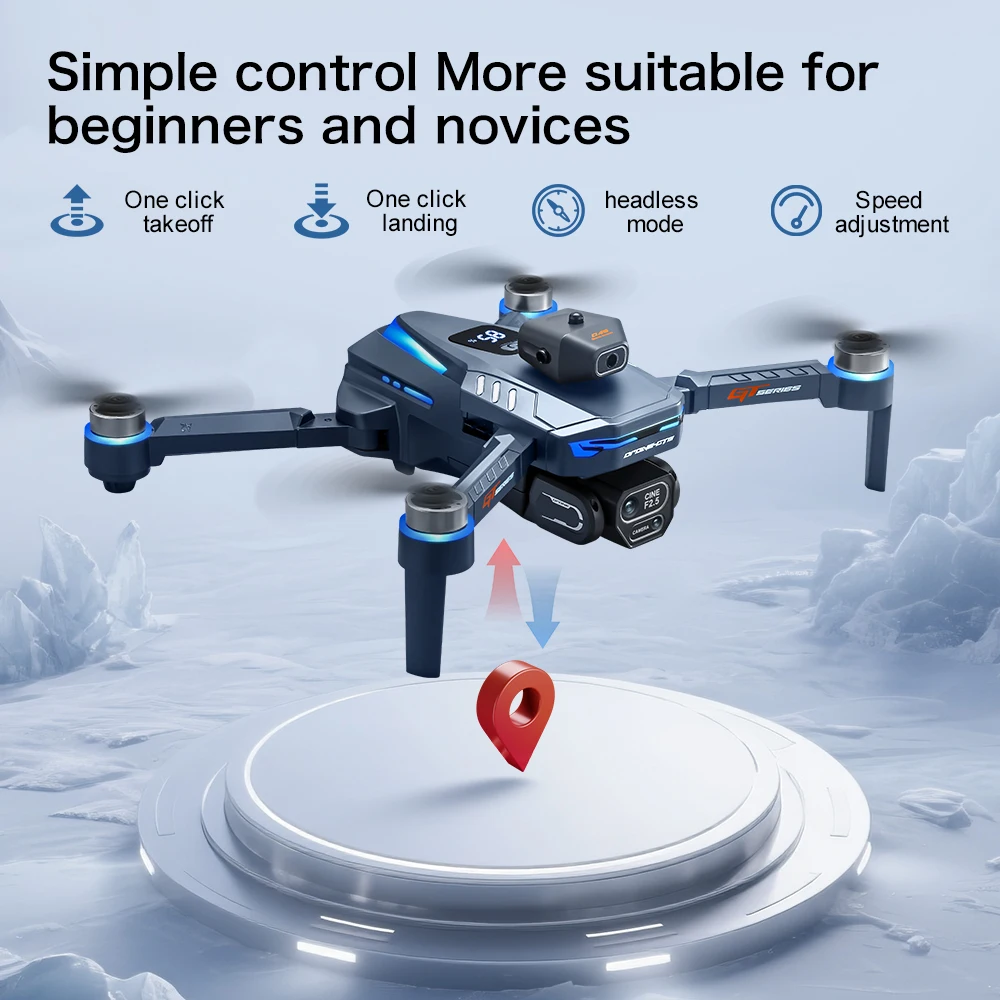 Orijinal GT8 Drone GPS 8k Kame - Drone Gt8 Rc incelemesi ve fiyatı